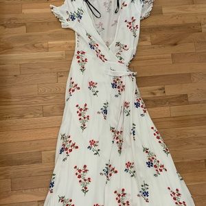 Long flower dress